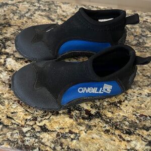 Quiksilver Kids' Aqua Black and Blue Water Shoes